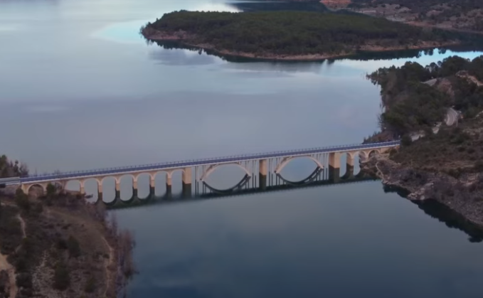 Finalizan las obras de rehabilitación del Viaducto de Entrepeñas, realizadas por Viales y Obras Públicas
